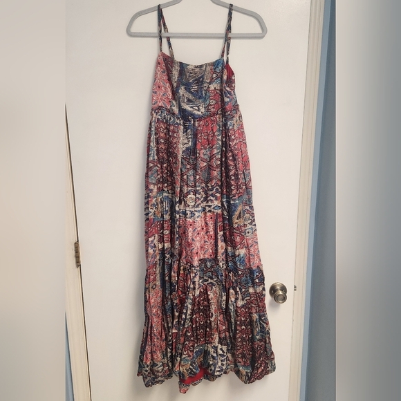EUC Anthropologie Nikita Mhaisalkar Tiered Maxi Dress, Size 4 - Picture 5 of 16